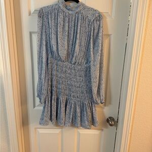 House of Harlow 1960 Light Blue Shift Dress